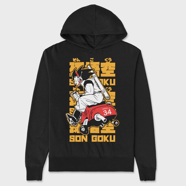 Dragon Ball Z 106, Hanorac Oversize Barbati (Unisex)