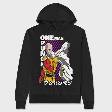 One Punch Man, Hanorac Oversize Barbati (Unisex)