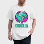 Godzilla Neon, Tricou Barbati (Unisex)
