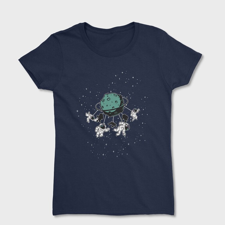 Tricou Femei, Astronaut Carousel