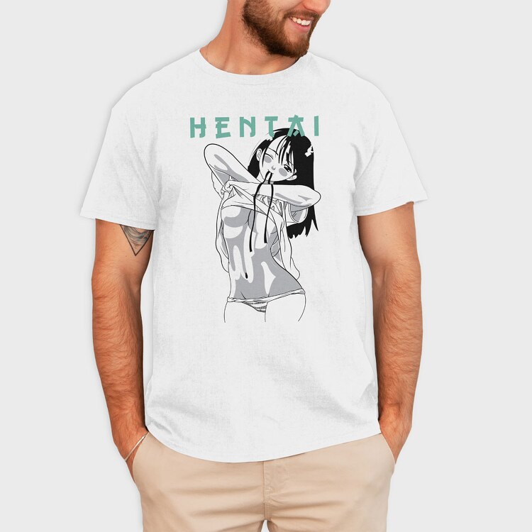 Hentai 6, Tricou Barbati (Unisex)