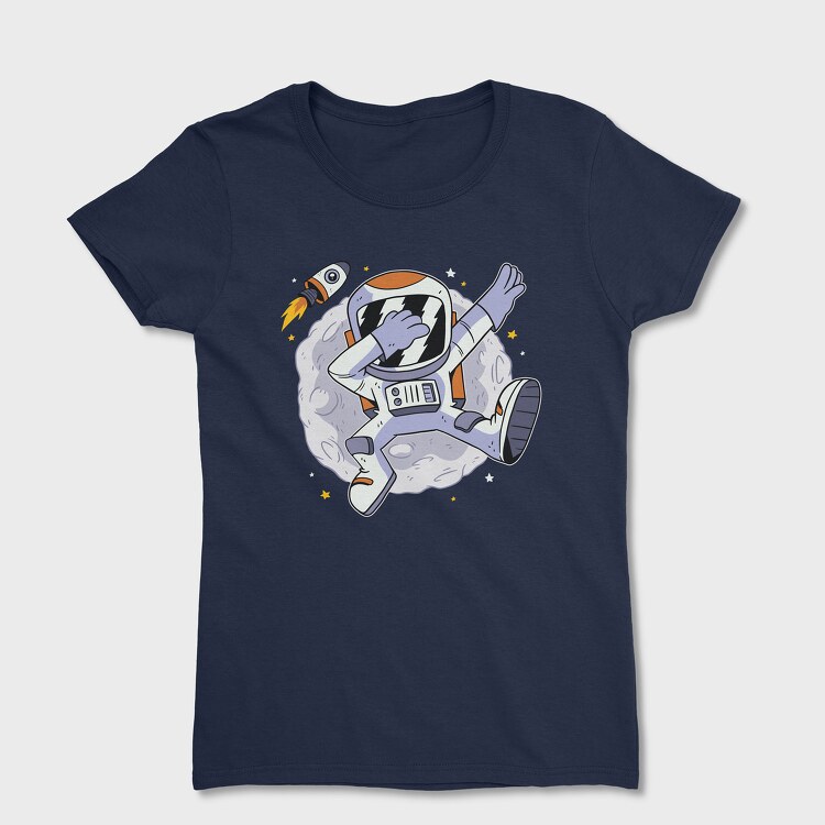 Tricou Femei, Astronaut Dabbing