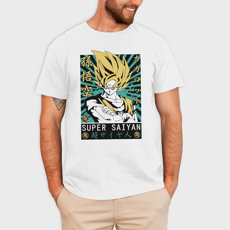 Dragon Ball Z 50, Tricou Barbati (Unisex)