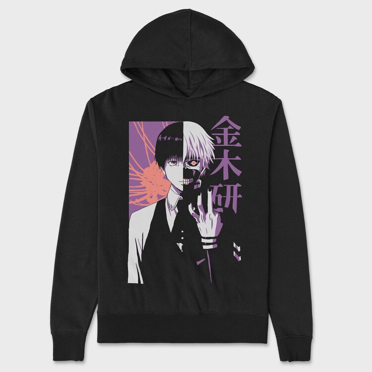 Tokio Ghoul 3, Hanorac Oversize Barbati (Unisex)