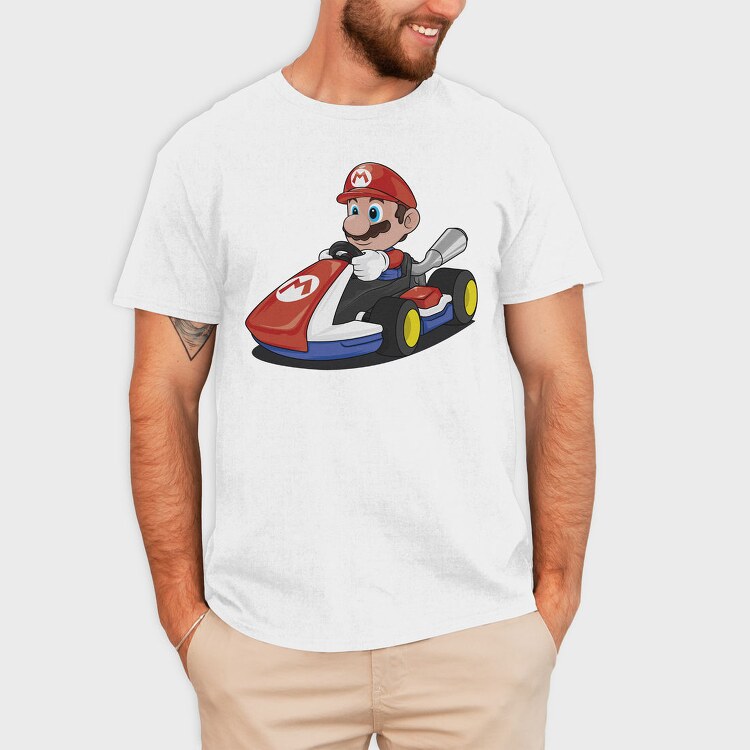 Mario Kart Race, Tricou Barbati (Unisex)