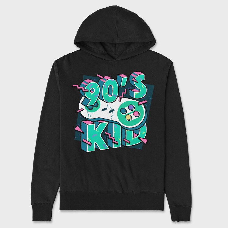 90 Kid, Hanorac Oversize Barbati (Unisex)