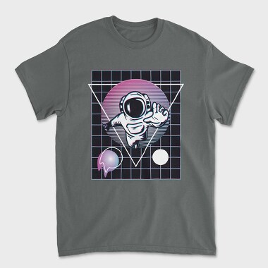 Tricou Barbati (Unisex), Astronaut Vaporwave