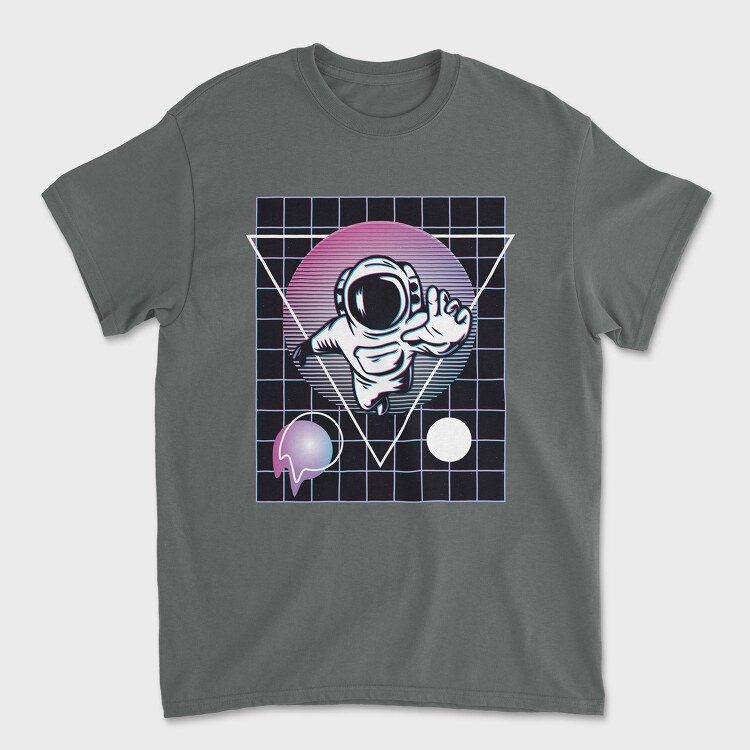 Astronaut Vaporwave, Tricou Barbati (Unisex)