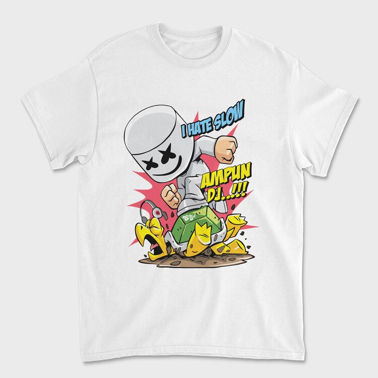 Marshmello Slow Dance, Tricou Barbati (Unisex)