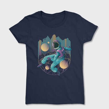 Tricou Femei, Techno Astronaut