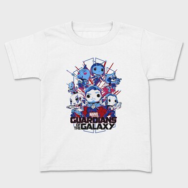 Guardians Of The Galaxy Pop Art, Tricou Copii