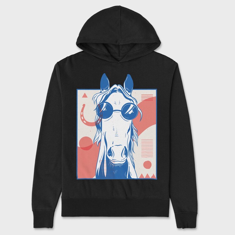 Cool Horse, Hanorac Oversize Barbati (Unisex)