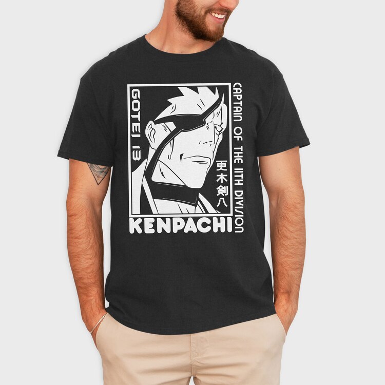 Zaraki Kenpachi, Tricou Barbati (Unisex)