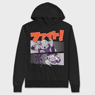 Dragon Ball Z 17, Hanorac Oversize Barbati (Unisex)