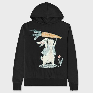 Easter Bunny, Hanorac Oversize Barbati (Unisex)