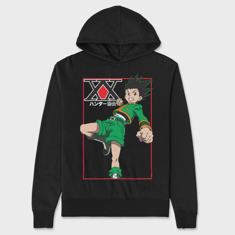 Hunter X Hunter 7, Hanorac Oversize Barbati (Unisex)