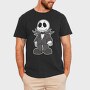Pinstripe Jack Moon, Tricou Barbati (Unisex)