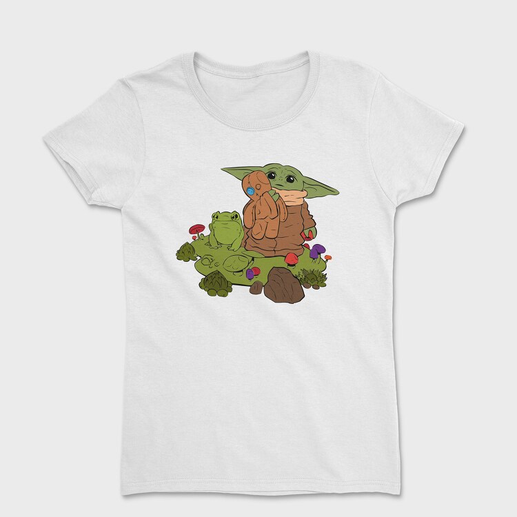 Baby Yoda 16, Tricou Femei