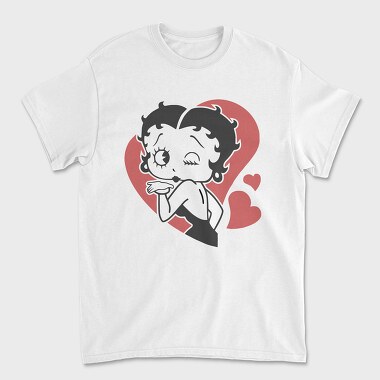 Betty Boop 64, Tricou Barbati (Unisex)