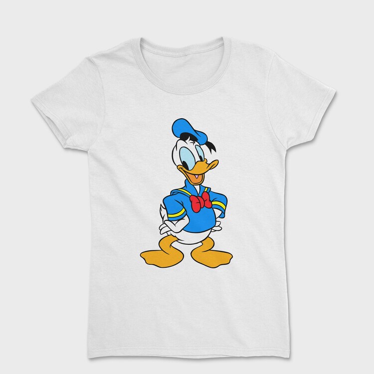 Cartoon Retro Donald Duck 5, Tricou Femei
