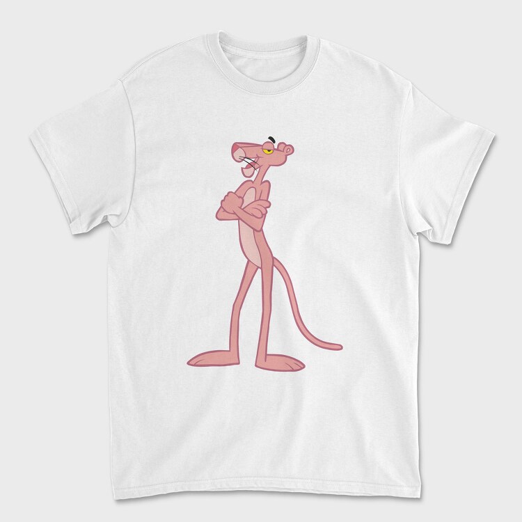 Cartoon Retro Pink Panter 2, Tricou Barbati (Unisex)