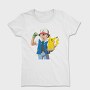 Cartoon Retro Pokemon 4, Tricou Femei