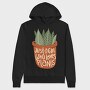Girl Who Loves Plants, Hanorac Oversize Barbati (Unisex)