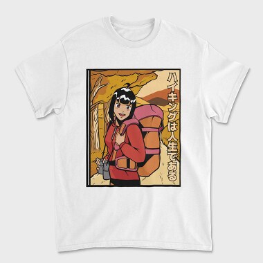 Hikigaya Hiking Adventure, Tricou Barbati (Unisex)