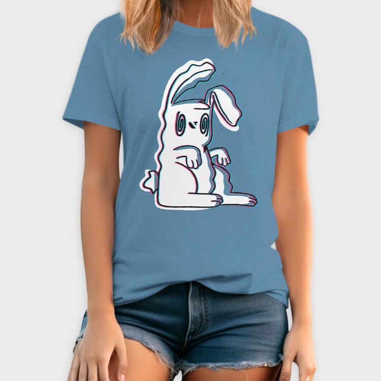Trippy Bunny, Tricou Barbati (Unisex)