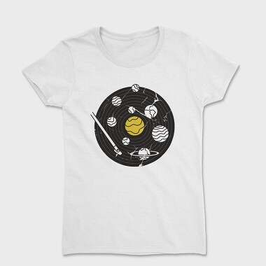 Tricou Femei, Solar System Record