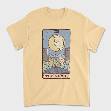 Tricou Barbati (Unisex), The Moon Tarot Classic