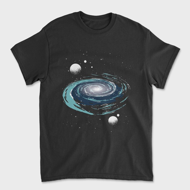 Space Nebula, Tricou Barbati (Unisex)