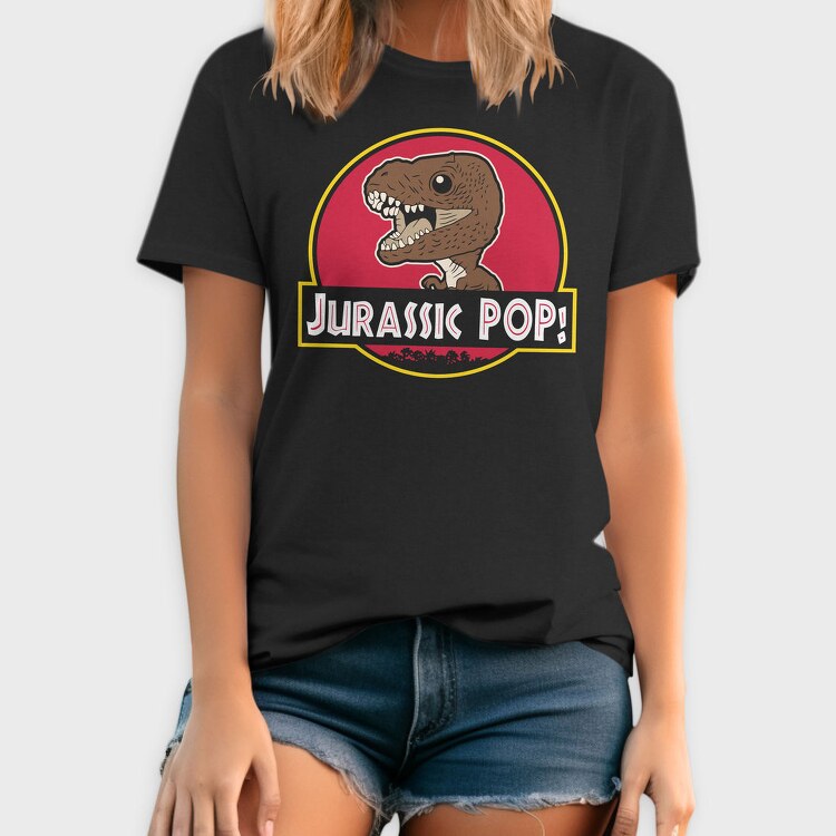 Dino Pop Pop, Tricou Barbati (Unisex)