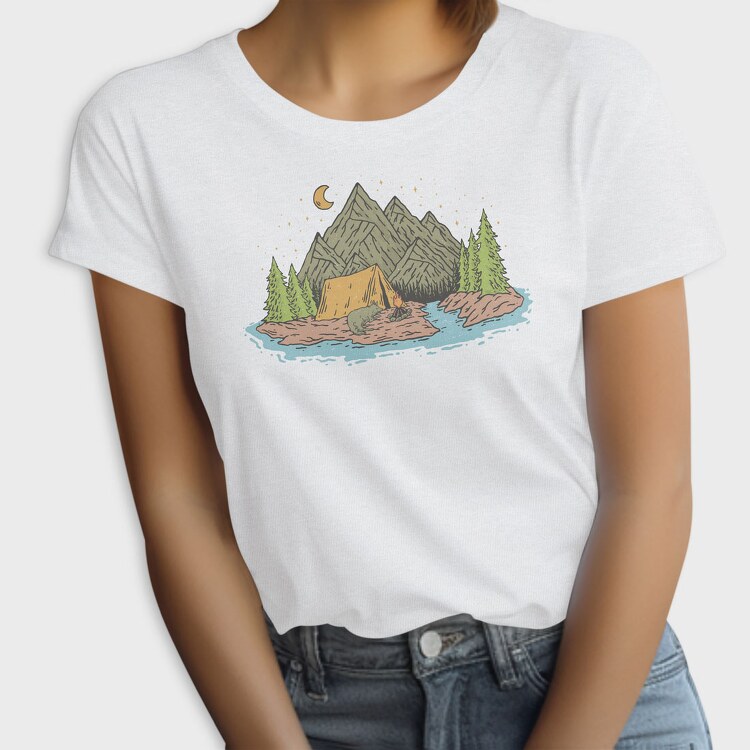 Camping Lake, Tricou Femei