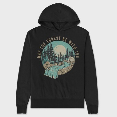 May the Forest Be With You, Hanorac Oversize Barbati (Unisex)