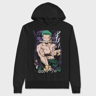 Roronoa Zoro, Hanorac Oversize Barbati (Unisex)