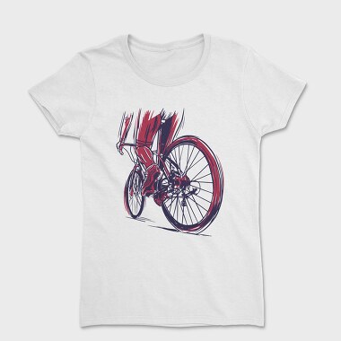 Tricou Femei, Muscular Cyclist