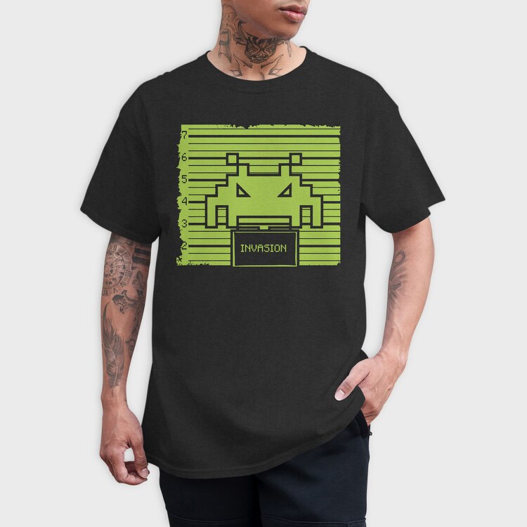 Invasion Maze, Tricou Barbati (Unisex)
