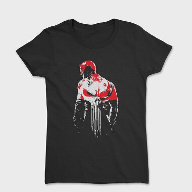 Punisher Silhouette, Tricou Femei