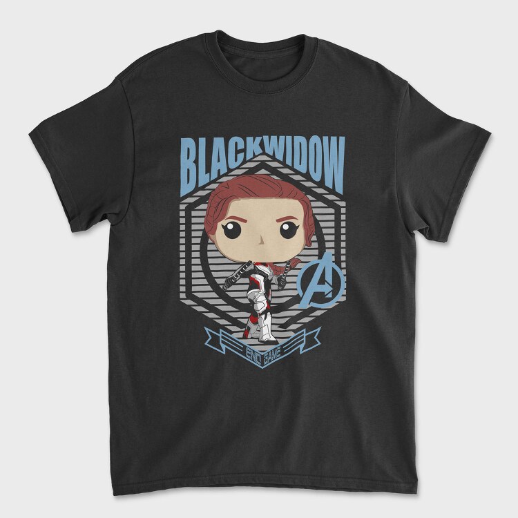 Blackwidow Endgame Pop, Tricou Barbati (Unisex)