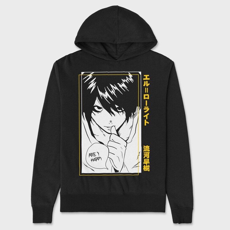 Death Note 9, Hanorac Oversize Barbati (Unisex)