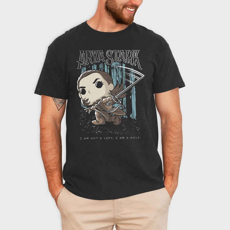 Arya Stark, Tricou Barbati (Unisex)