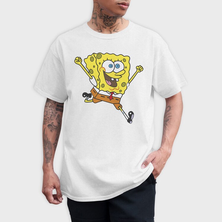SpongeBob 1, Tricou Barbati (Unisex)
