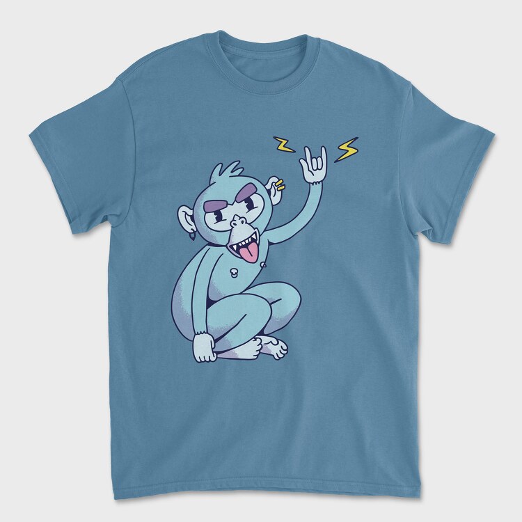 Tricou Barbati (Unisex), Rock Monkey