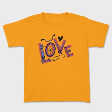 Love Cycling, Tricou Copii