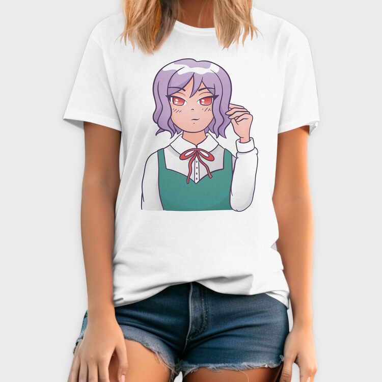 Purple Schoolgirl, Tricou Barbati (Unisex)