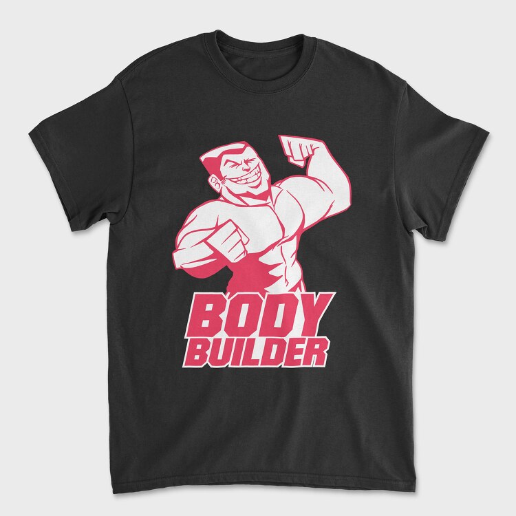 Body Builder, Tricou Barbati (Unisex)