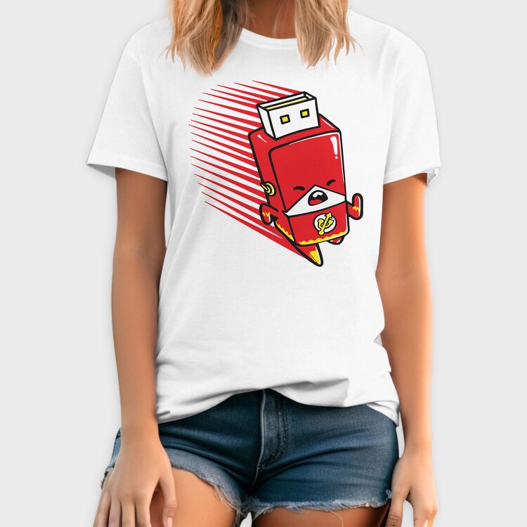 Usb Flash Drive, Tricou Barbati (Unisex)