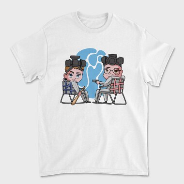 Brainwave Duel, Tricou Barbati (Unisex)