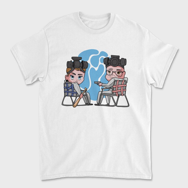 Brainwave Duel, Tricou Barbati (Unisex)